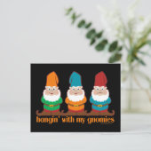 Carte Postale Je Pense À Mes Gnomes (Debout devant)