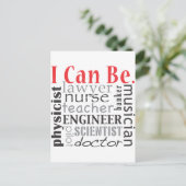 Carte Postale Je peux (Debout devant)