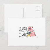 Carte Postale Je peux et je veux (Devant / Derrière)