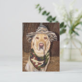 Carte Postale Je préfère chasser (Debout devant)