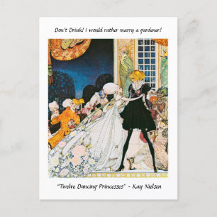 Carte Postale Je préfère épouser un jardinier ! Kay Nielsen Post