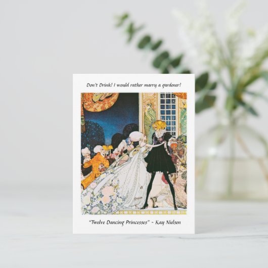 Carte Postale Je préfère épouser un jardinier ! Kay Nielsen Post (Debout devant)