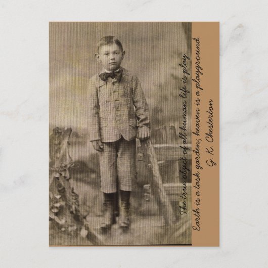 Carte Postale Je préfère jouer (Devant)