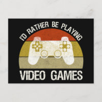 Je préfère jouer aux jeux vidéo