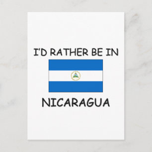 Carte Postale Je préférerais être au Nicaragua