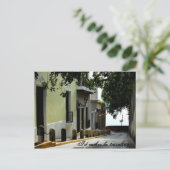 Carte Postale Je préférerais voyager (Debout devant)