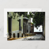 Carte Postale Je préférerais voyager (Devant / Derrière)