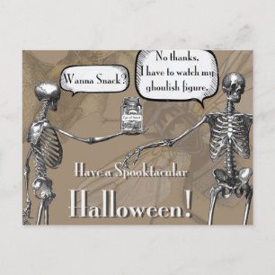 Carte Postale Je regarde ma figure Ghoulish