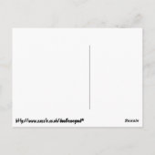 Carte Postale Je résout tous mes problèmes avec Voodoo (Dos)