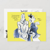 Carte Postale Je retiendrai mon souffle jusqu'à ce que je te rev (Devant / Derrière)