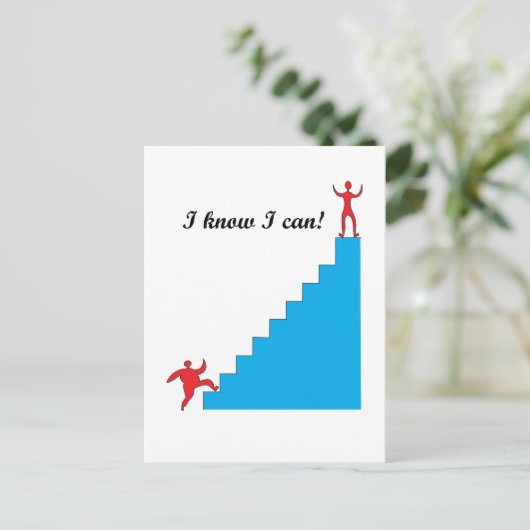 Carte Postale Je sais que je peux ! (Debout devant)