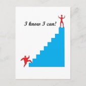 Carte Postale Je sais que je peux ! (Devant)