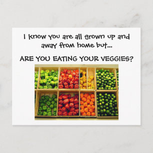 Carte Postale Je sais que vous êtes tous adultes et lointains...