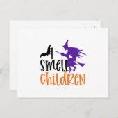 Carte Postale Je Sens Des Enfants (Devant / Derrière)