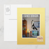 Carte Postale Je sens le danger (Devant / Derrière)