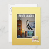 Carte Postale Je sens le danger (Devant / Derrière)