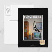 Carte Postale Je sens le danger (Devant / Derrière)
