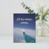 Carte Postale Je serai bientôt à la maison (Debout devant)