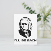 Carte Postale Je serai Johann Sebastian Bach (Debout devant)