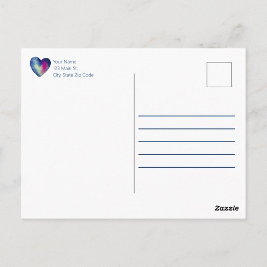 Carte Postale Je suis à vous - PAS DE REMBOURSEMENTS ! (Dos)