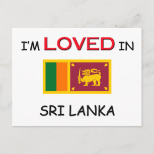 Carte Postale Je suis aimé au SRI LANKA