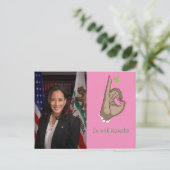 Carte Postale Je suis avec Kamala (Debout devant)