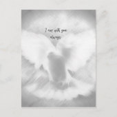 Carte Postale Je suis avec toi toujours en verset avec Dove (Devant)