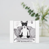 Carte Postale Je Suis Bouddhiste (Debout devant)