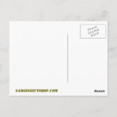 CARTE POSTALE JE SUIS CONSERVATEUR (Dos)