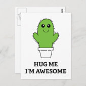 Carte Postale Je suis génial (Devant / Derrière)