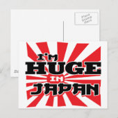 Carte Postale Je suis immense au Japon (Devant / Derrière)