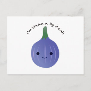 Carte Postale Je suis Kinda un contrat de fig