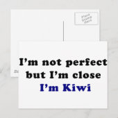 Carte Postale Je suis Kiwi (Devant / Derrière)