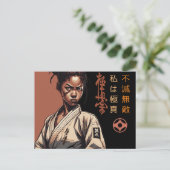 Carte Postale Je suis Kyokushin - Indestructible, Instoppable, K (Debout devant)