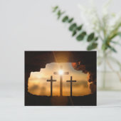 Carte postale Je suis la lumière du monde (Debout devant)