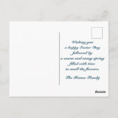 Carte Postale Je suis la résurrection et la vie (Dos)