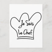 Carte Postale Je Suis Le Chef (Devant)