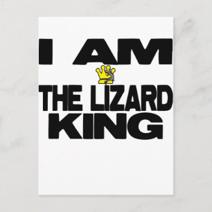 Carte Postale Je Suis Le Lizard King