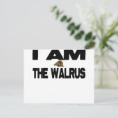 Carte Postale Je suis le Walrus (Debout devant)