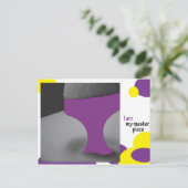 Carte Postale Je suis mon chef-d'oeuvre (Debout devant)