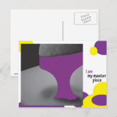 Carte Postale Je suis mon chef-d'oeuvre (Devant / Derrière)