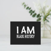 Carte Postale Je suis Noir (Debout devant)