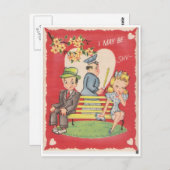 Carte Postale Je suis peut-être timide... (Devant / Derrière)