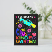 Carte Postale Je suis prêt à écraser la maternelle (Debout devant)