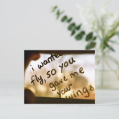 Carte Postale Je Suis Recherché De Voler (Debout devant)