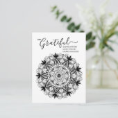 Carte Postale Je suis reconnaissant de l'affirmation et de l'int (Debout devant)