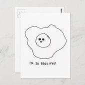 Carte Postale Je suis si émue (Devant / Derrière)