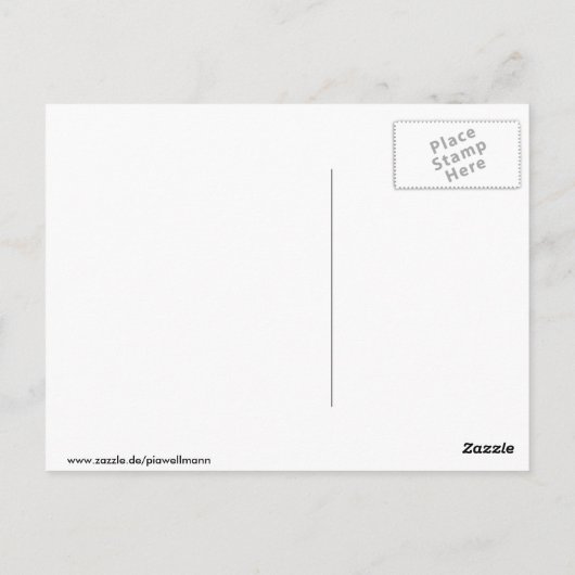 Carte Postale Je suis soutenu (Dos)