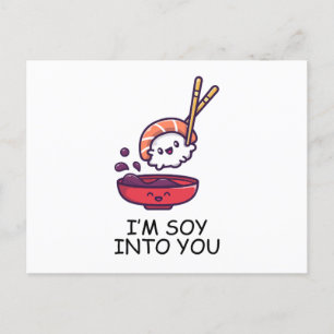 Carte Postale Je suis Soy Into You
