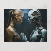 Carte Postale Je Suis Toi, Comme Tu Es Moi (Devant)